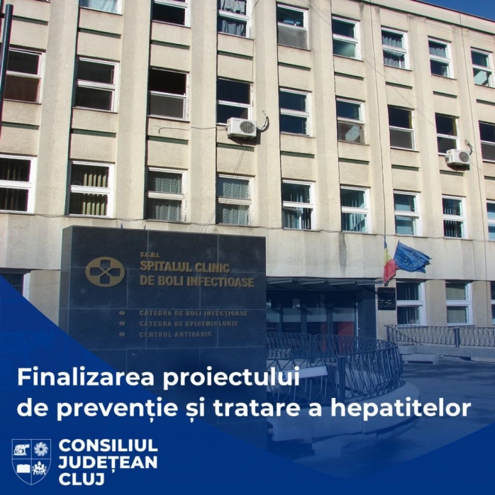 Proiectul vizând prevenția și tratarea hepatitelor B și C, finalizat de Spitalul de Boli Infecțioase